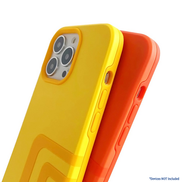 iPhone 13 Compatible Case Cover With U-Shield Armor Shockproof Protection - Yellow